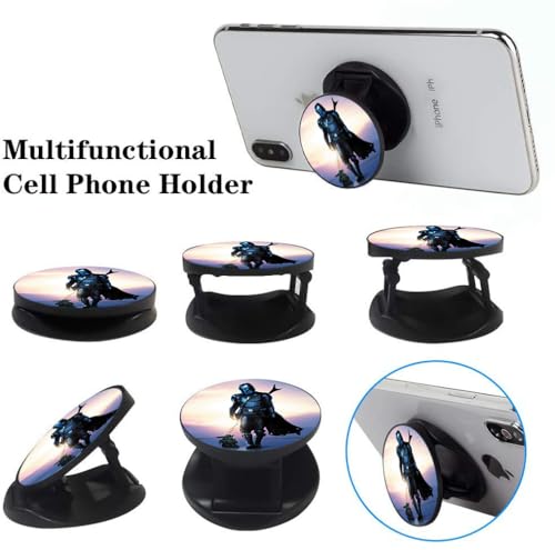 3 Pack/Multifunction Cell Phone Stand Holder and Grip Green Cute Foldable Phone Kickstand Mount Compatible for Smartphones