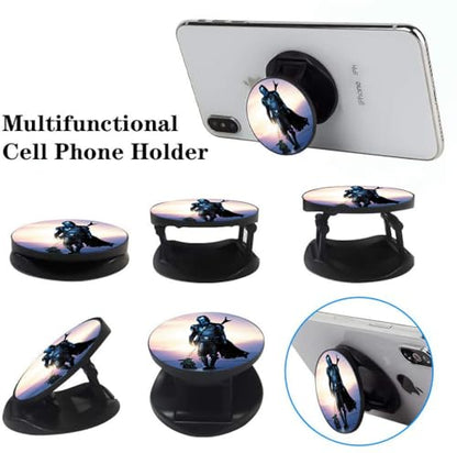 3 Pack/Multifunction Cell Phone Stand Holder and Grip Green Cute Foldable Phone Kickstand Mount Compatible for Smartphones