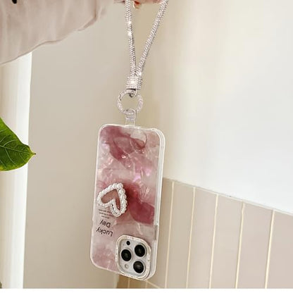 2Pcs Phone Crossbody Lanyard and Wrist Strap, Universal Cell Phone Lanyard Strap with 2Tether Tab - color: H