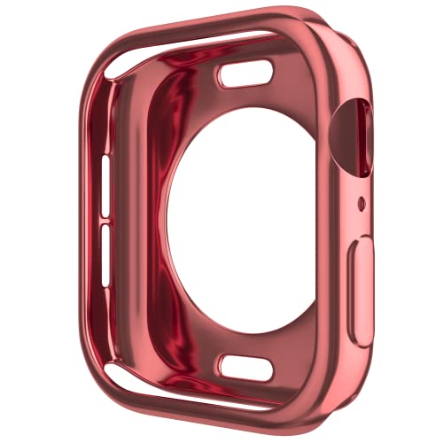 Maeline Bulk Cases Compatible with Apple Watch Series 3/Series 2/Series 1 42mm Full Body Protector Soft Silicone Shockproof Protective Case Ultra-Thin Cover Random 12 Pack - color: Random, size: 42 mm