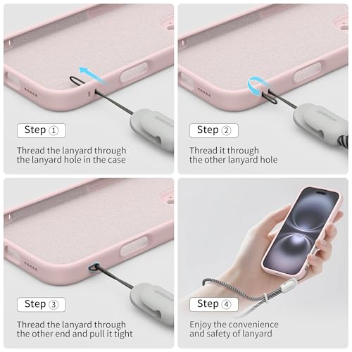 SURPHY 2 Pack Phone Lanyard, Phone Wrist Strap for Case, Camera Wrist Strap - color: Pink & Gray