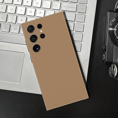 2 Pack Skin Wraps Compatible with Samsung Galaxy S24 Ultra (Khaki) - color: Khaki