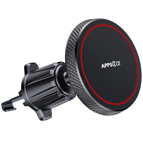 APPS2Car for MagSafe Car Mount, Magnetic Phone Holder for Car Air Vent - color: Magsafe 1-Pack