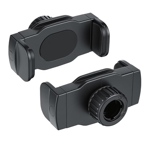 2 PCS Ball Joint Phone Holder, Ball Joint Connector Socket Replacement 17mm Ring Light Phone Holder Replacements Clamp Cellphones Mount Replacement for Car Wireless Charger Selfie Hose Stand Bracket