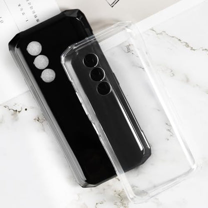 Protective Case for Doogee Blade 10 Power - Clear | 6.56" Slim Shockproof Bumper Back Cover Anti-Scratch Flexible TPU Shell, Grip-Friendly - color: Clear