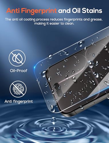 4 Pack for iPhone 17 Air Screen Protector，Premium Tempered Glass Film 9H Hardness，Scratch Resistant，Bubble Free，Easy Installation，Ultra Durable，HD Clear，Case Friendly [6.5 inch] - size: iPhone 17 Air