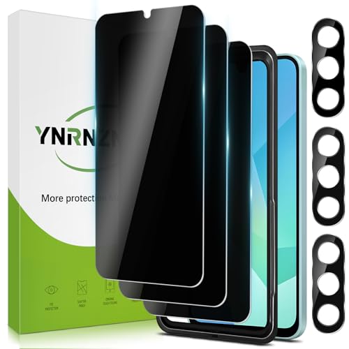 3+3 Privacy Screen Protector for Samsung Galaxy A15 5G Camera Protector