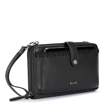 The Sak Iris Smartphone Crossbody Purse - Small Women's Cellphone Bag & Wallet For Everyday- Convertible Wristlet With Zipper | Fits Most Smartphones, Card Slots & Zip Pocket, Detachable Wristlet & Crossbody Straps, Hands-Free for Travel & Errands - color
