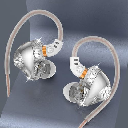 H89 IEM Earphones in Ear Monitor Headphones, Wired Earbuds - color: Black
