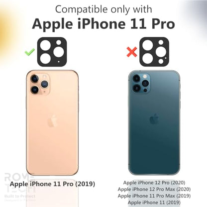 Rome Tech Clear Case Compatible with MagSafe for iPhone 11 Pro 5.8" (2019) - Slim and Rugged Fit Thin Shockproof Case Compatible with Magsafe Devices - Clarity - style: iPhone 11 Pro