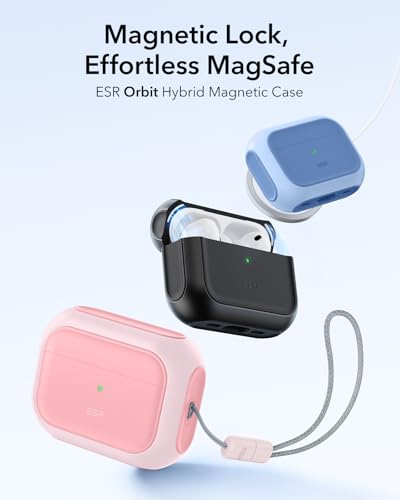 ESR for AirPods Pro 3 Case, Compatible with MagSafe, Pink - color: Pink, size: AirPods Pro 3 Case