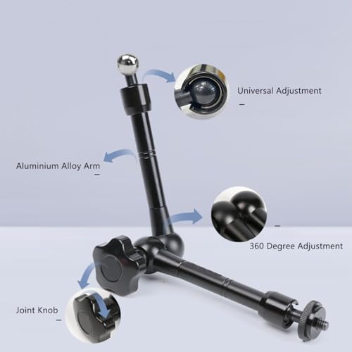 Multi-Scene Universal Tablet Holder 360° Adjustable Mount for Treadmills, Exercise Bikes, Strollers, Wheelchairs, Golf Carts & More, with Secure Clamp for 4.7–12.9" Tablets & Phones