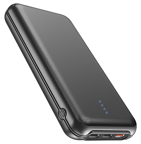 RETMSR Portable Charger 30000mAh 22.5W USB C Fast Charging with Flashlight - color: Black