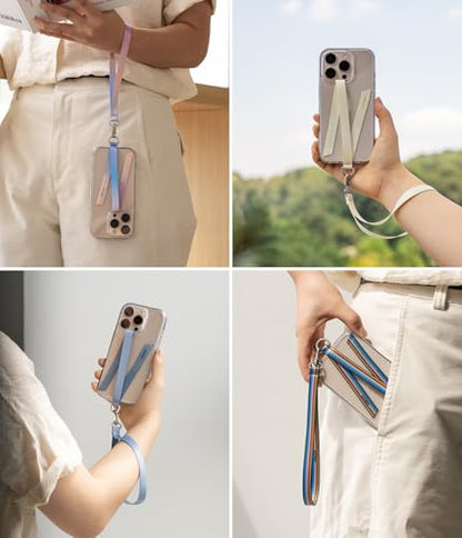 Ringke Phone Grip [D Ring Hand Hook Band Strap Aurora] - color: Aurora