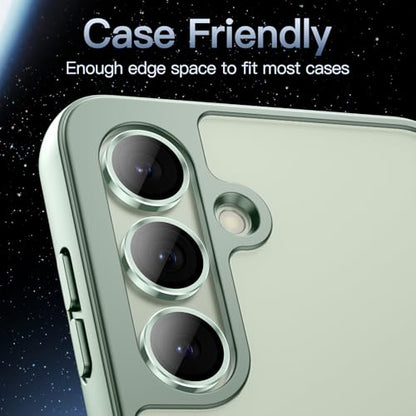 JETech Camera Lens Protector for Samsung Galaxy S24 FE, Mint Green, 1 Set - color: Mint Green