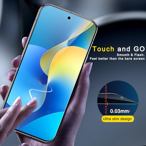 Ferilinso 3 Pack Privacy Screen Protector for Google Pixel 10 Pro - size: Google Pixel 10 Pro 6.3 inch