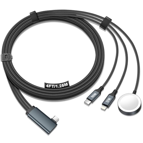 xiwxi Travel Essentials for Flat Ribbon Cables - color: All Black, size: 1.2M