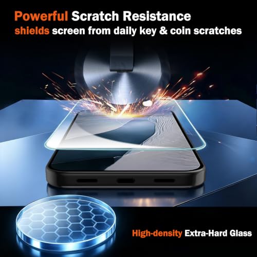 Ferilinso Screen Protector for Google Pixel 11 Pro, Tempered Glass - size: Google Pixel 11 Pro 6.3 IN