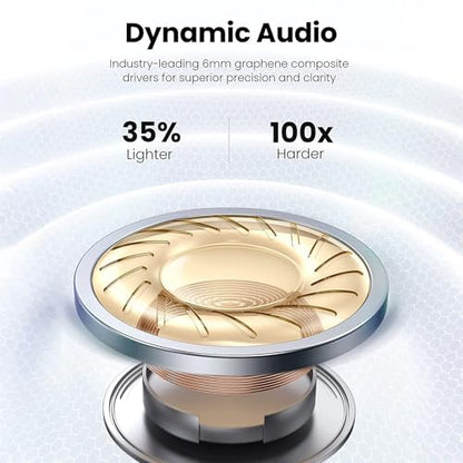Open Ear Bone Conduction Headphones Bluetooth 5.3 Wireless Clip On Earbuds with Digital Display Charging Case 60 Hours Playtime Sport Earphones Built-in Mic IPX7Waterproof for Running Fitness Exercise