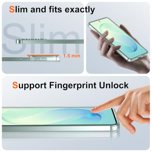 SPIDERCASE Designed for Samsung Galaxy S26 Fe Case,Clear - color: Clear, size: S26 FE 6.7''