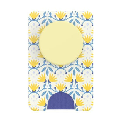 PopSockets Adhesive Phone Wallet with Grip- Tea Towel - color: Tea Towel, style: MagSafe