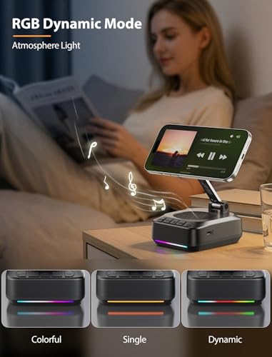 GBEAST Gifts for Men Women, for Magsafe Phone Stand with Bluetooth Speaker