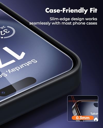 UNBREAKcable iPhone 16 Screen Protector & Camera Lens Protector - size: iPhone 16
