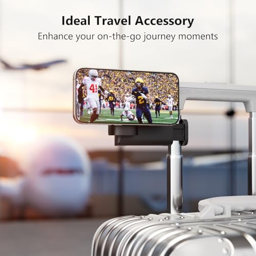 MiiKARE Upgraded Magnetic Airplane Phone Holder Mount for Magsafe, Black - color: Black