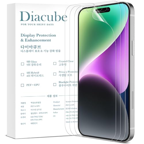 3-Pack for iPhone 17 Pro Flexible TPU-EPU Screen Protector [Not Glass] [Highly Responsive Touch] [Real-Time Self-Healing] HD Clear, Unbreakable, Bubble Free Easy Installation with Alignment Jig - size: iPhone 17 Pro