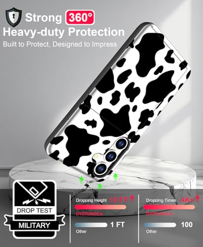 for Samsung Galaxy S24 / S25 Case - Black Cow Deco - color: Black Cow Deco