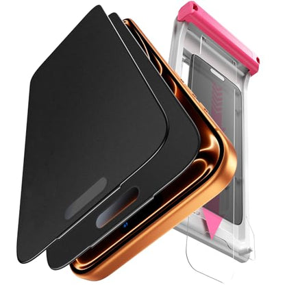 Hoerrye Matte Privacy Screen Protector for iPhone 17 Pro Max - 24° Anti Spy