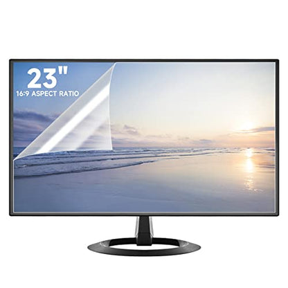 2 Pack 23 Inch Anti Glare Computer Screen Cover, Eye Protection Matte Anti Scratch Anti Glare Film for 23'' with 16:9 Aspect Ratio Widescreen Monitor