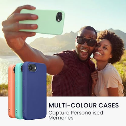 kwmobile Case Compatible with Apple iPhone 17e / iPhone 16e Case - Soft Slim Protective TPU Silicone Cover - Mint Matte - color: mint matte