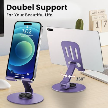 Universal Metal Cell Phone Stand, 20PCS Purple - color: 20PCS Purple