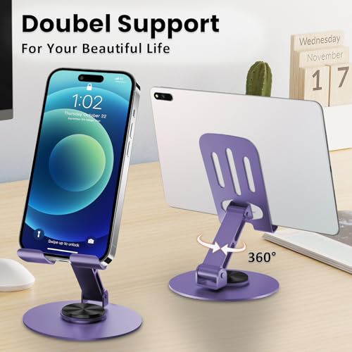 Universal Metal Cell Phone Stand, 20PCS Purple - color: 20PCS Purple