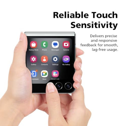 2 PACK Front Privacy Screen Protector Compatible with Samsung Galaxy Z Flip 5 [25° Anti Spy] EPU+PET Film, Self-Healing, Easy Installation, Case Friendly, 3H Hardness - size: Galaxy Z Flip 5