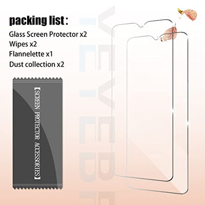 Galaxy A13/A13 5G/A03S/A02S Tempered Glass Screen Protector, [2 Pack] [Anti-scratch] [3D Glass] for Samsung Galaxy A13/A13 5G/A03S/A02S - size: Galaxy A13