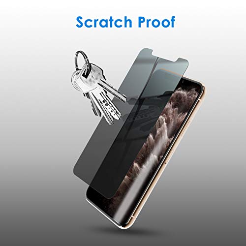 JETech Privacy Screen Protector for iPhone 11 Pro/Xs/X, 2-Pack - size: iPhone 11 Pro/XS/X