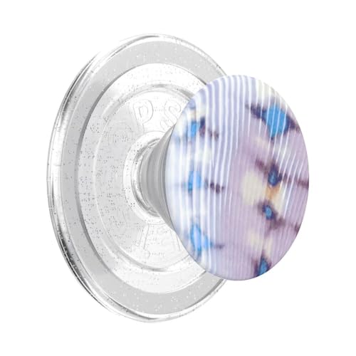 PopSockets Phone Grip for MagSafe, Magnetic Holder- Rigid Tie Dye - color: Tie Dye Purple, style: MagSafe