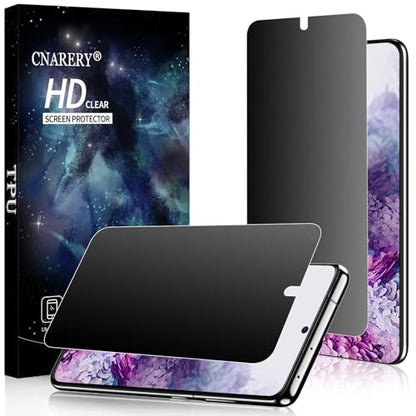 2 Pack 4 Way 360 ° Matte Privacy Screen Protector for Samsung Galaxy S20 Plus 6.7 Inch [Not Glass], Anti-Scratch, Anti-Glare, Support Fingerprint Unlock - size: Samsung Galaxy S20 Plus