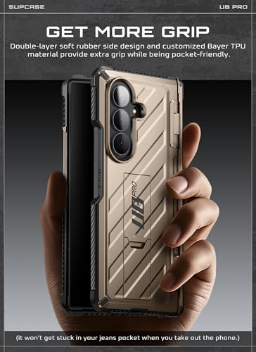 SUPCASE for Samsung Galaxy Z Fold 7 Case with Built-in Kickstand, Desert - color: Desert