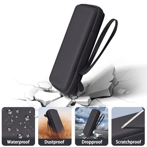 Hard Travel Case for UEQ/VBA/KEEPRO 3 in 1 Wireless Charging Station - color: Black Case