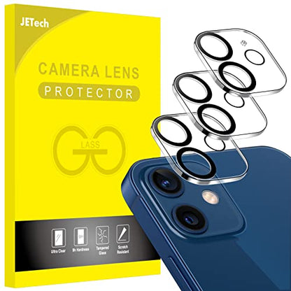 JETech Camera Lens Protector for iPhone 12, 3-Pack - size: iPhone 12