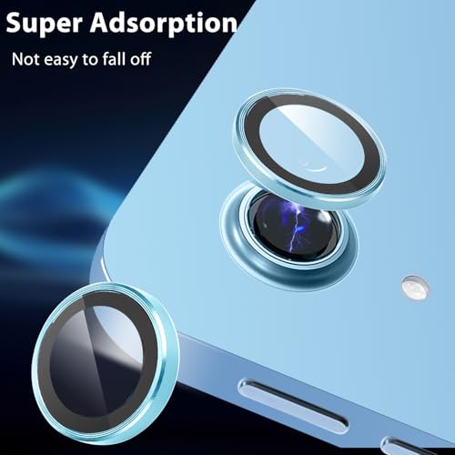 Zeking 2 Set for iPad 11 A16 2025 Camera Lens Protector - color: Blue