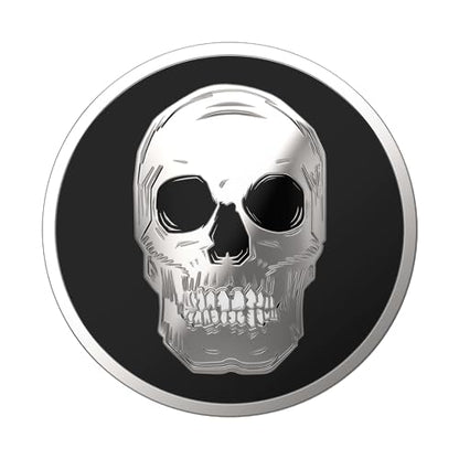 PopSockets Adhesive Phone Grip, Holder- Enamel Cranium - color: Cranium, style: Adhesive