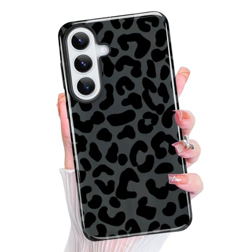 Magnetic for Samsung Galaxy S26 Plus Case Cute Aesthetic, Black Leopard | Dual Layers Protection Design, Compatible with Magsafe, Sturdy Shockproof Protective Phone Cover - color: Balck Leopard, size: for Samsung Galaxy S26 Plus