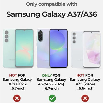 Battery Case for Galaxy A36/A37/A56,10000mAh Rechargeable Portable Charging Case with Wireless Charging Compatible for Galaxy A36/A56 (6.7 inch) with Carplay Extended Battery Pack Charger Case (Black) - size: Galaxy A36/A37/A56
