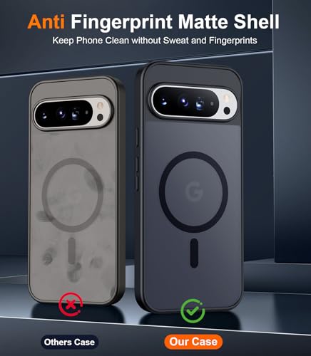 SPIDERCASE Designed for Google Pixel 10 Pro XL Case, Black - color: Black, size: Pixel 10 Pro XL