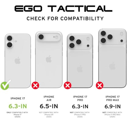 EGO TACTICAL UAG Urban Armor Gear Pathfinder case Compatible with MagSafe iPhone 17 [6.3" Screen] Limited Edition Print - A-10 Warthog Teeth - color: A-10 Warthog Teeth, size: iPhone 17 (6.3")