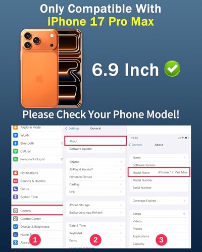 Privacy Screen Protector for iPhone 17 Pro Max Blue 6.9 inch - color: For iphone 17 Pro Max Blue